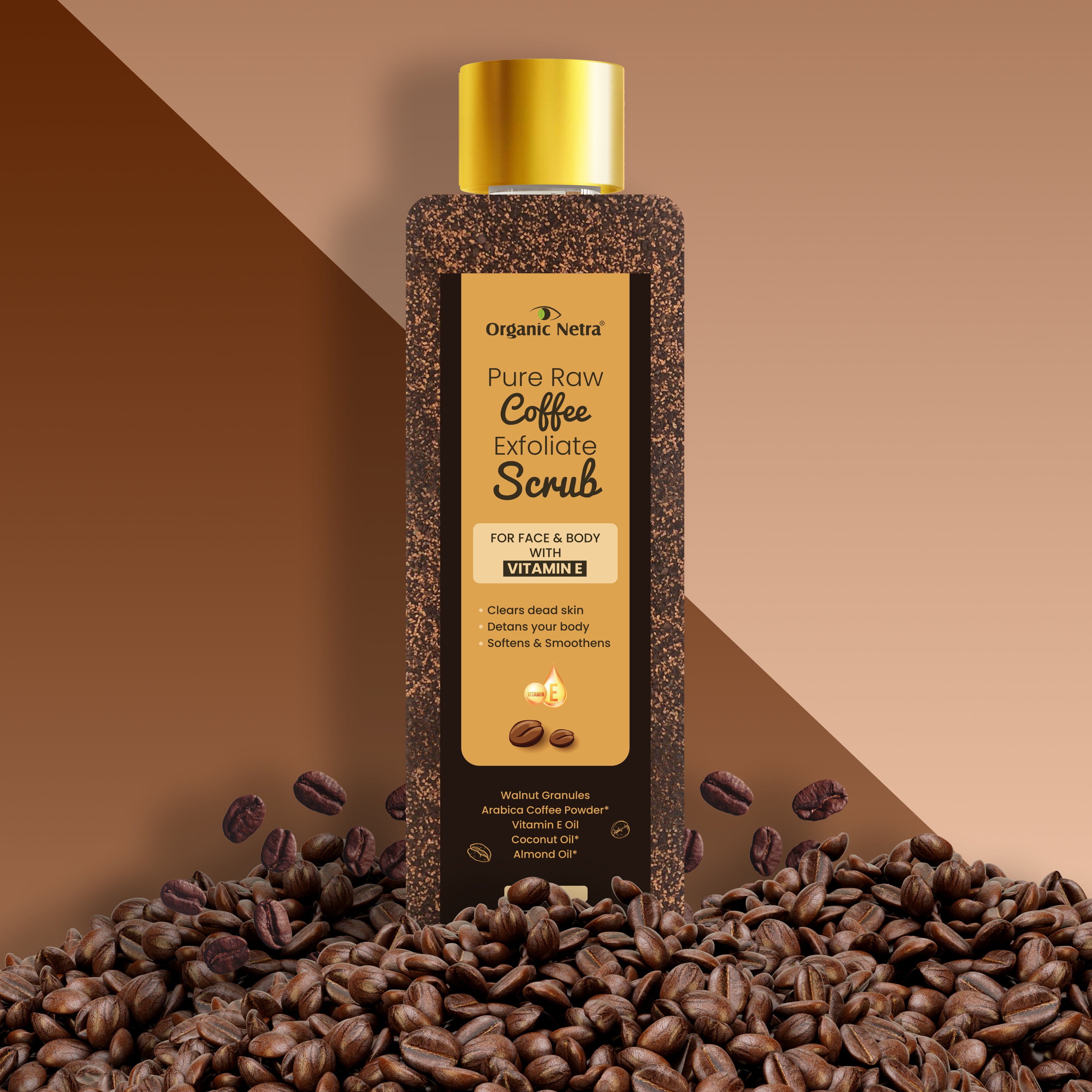 Exfoliate Face and Body Arabica Coffee Scrub - 135g