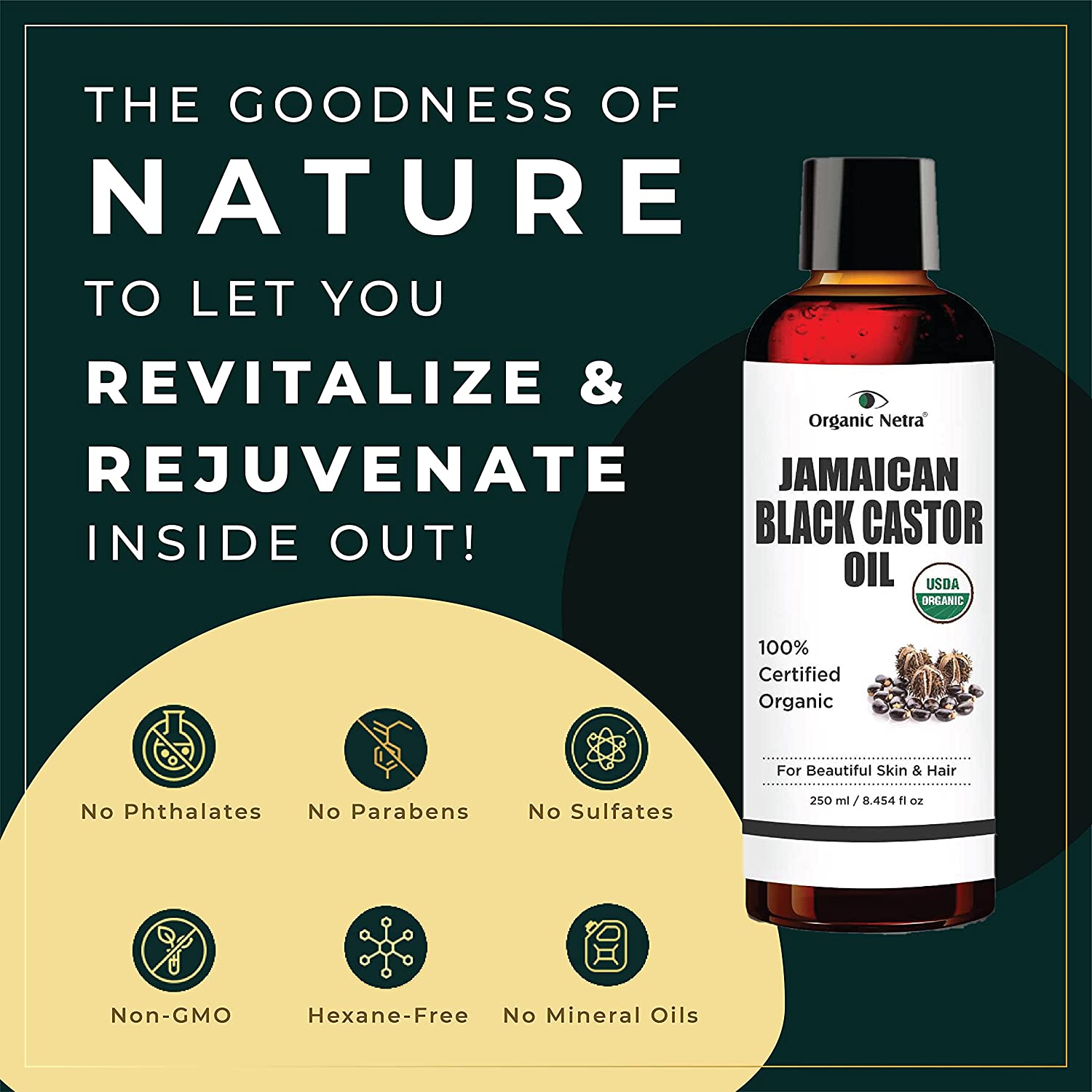 Jamaican Black Castor Oil - 250 ml