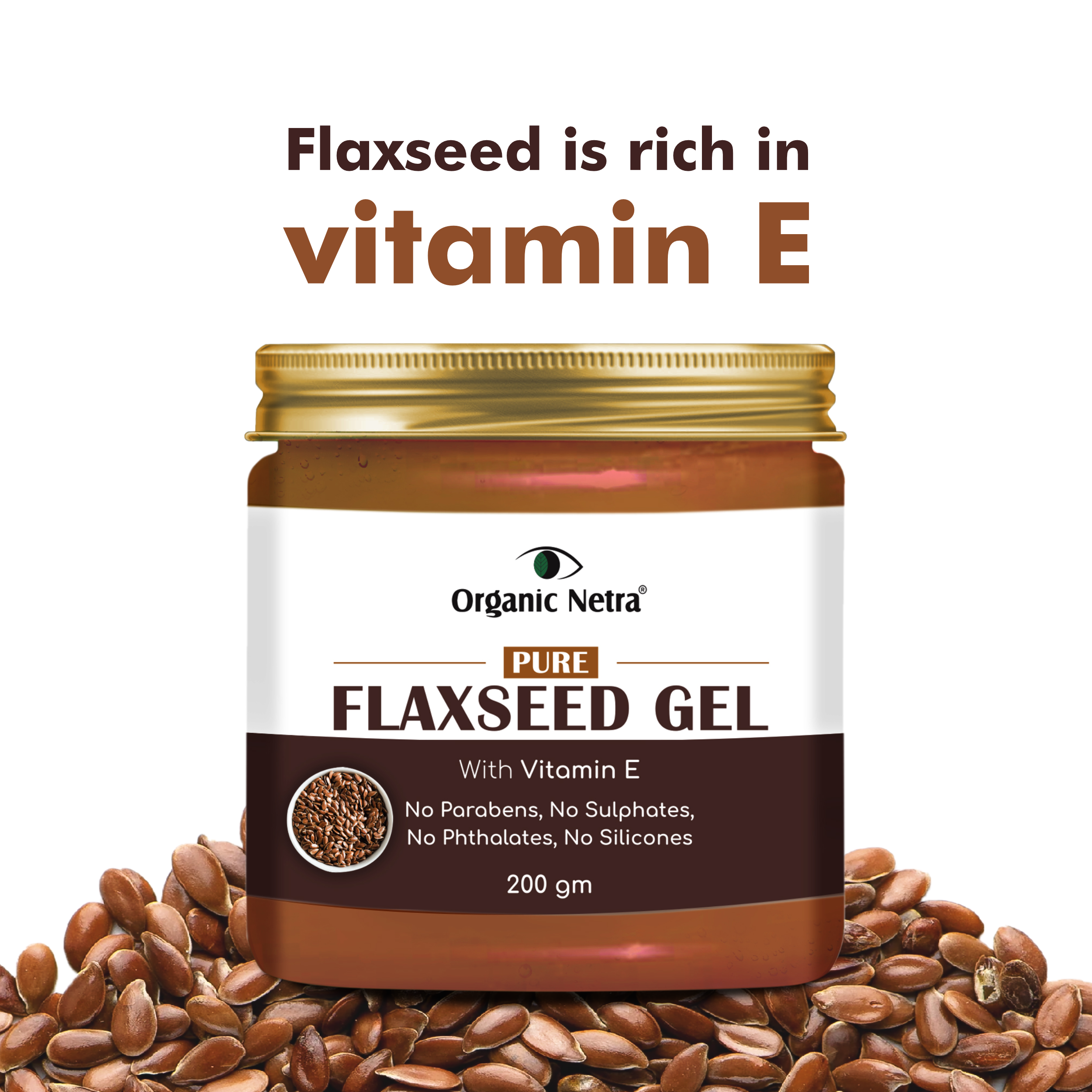 Pure Flaxseed Gel Combo - (Pack of 2)