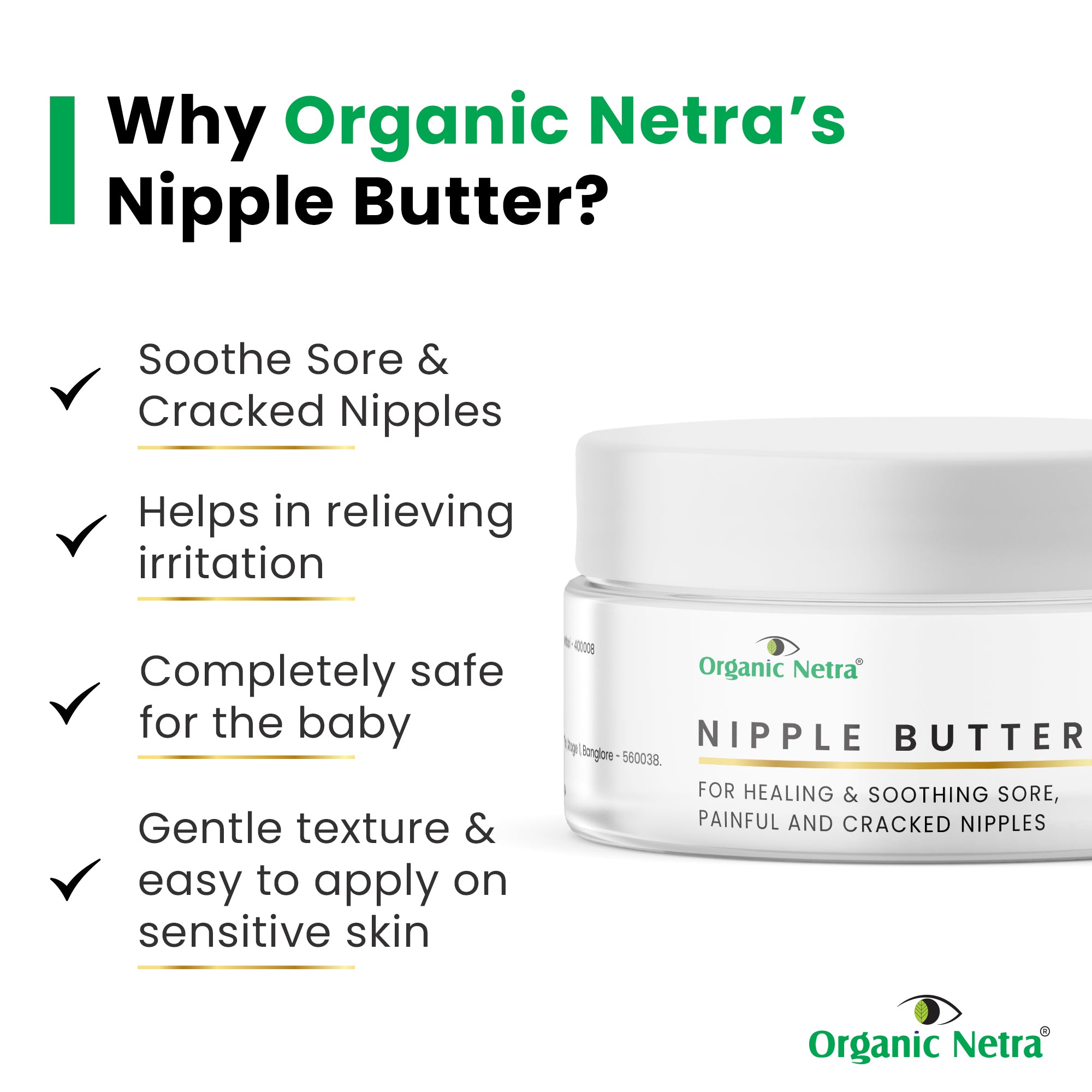 Natural Nipple Butter - 50g