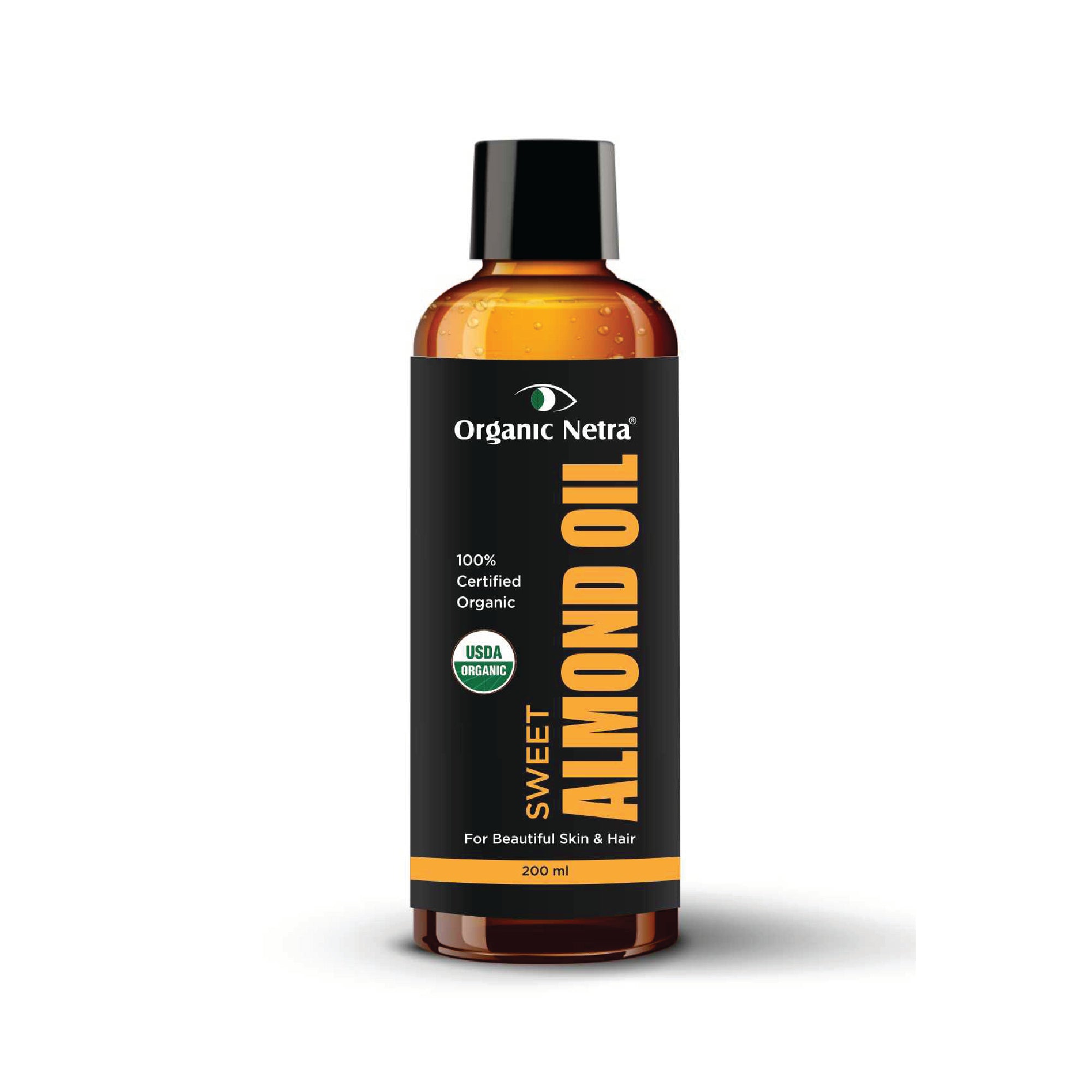 Organic Sweet Almond Oil - 200 ml