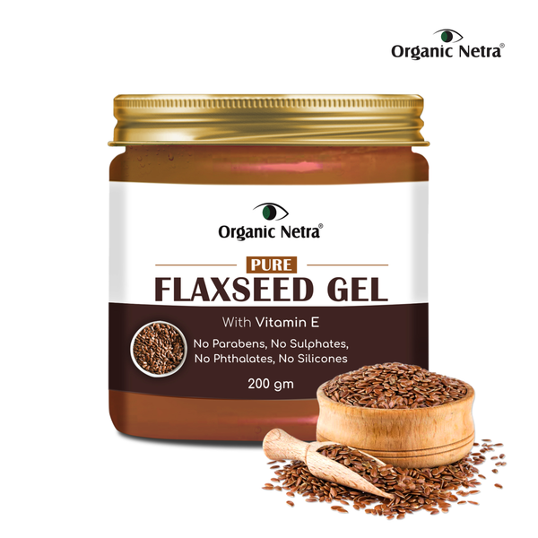 Pure Flaxseed Gel Combo Pack Of 2 Organicnetra 7355