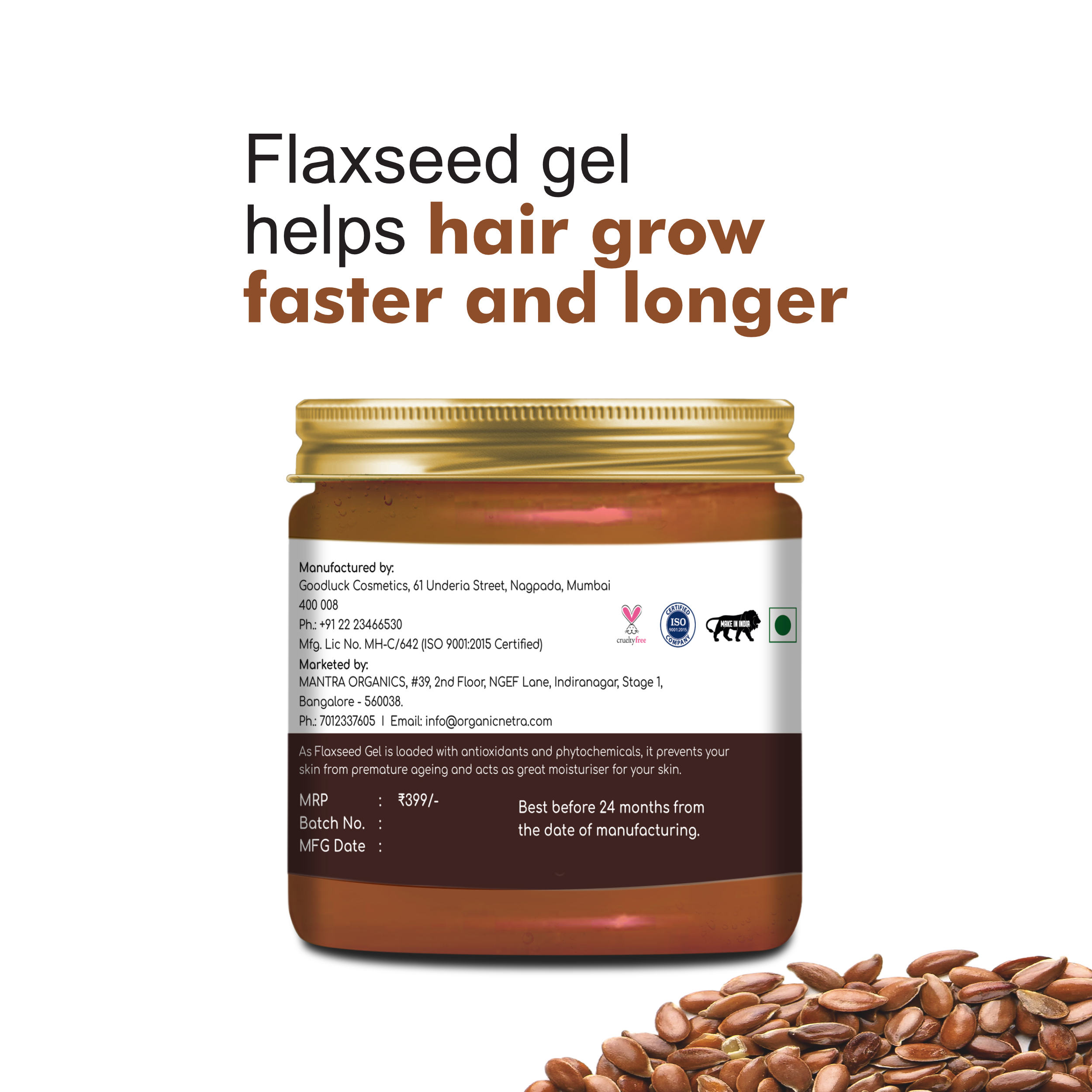 Benefits of Flaxseed Gel for Hair and Skin  Bodywise